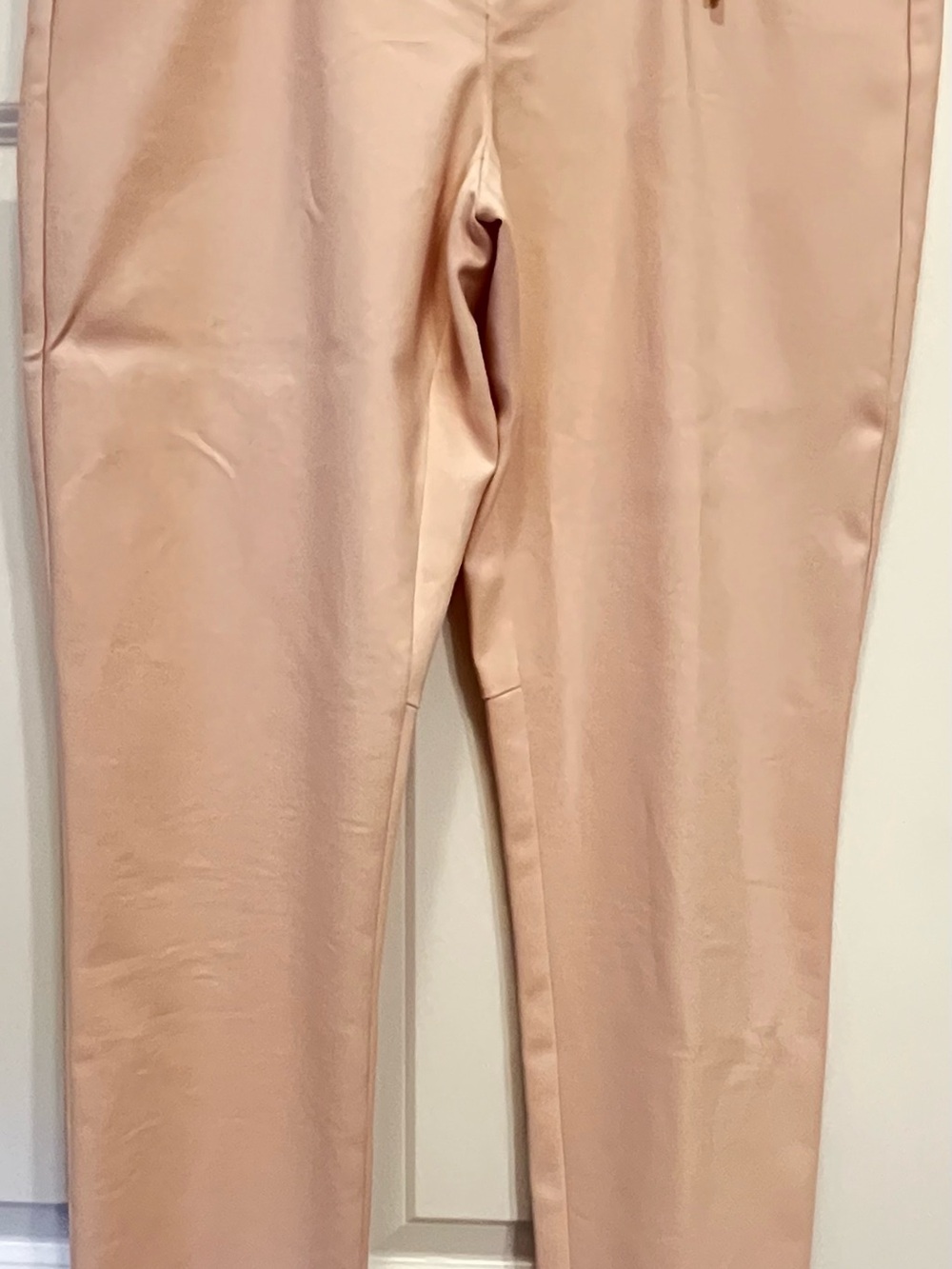 Women’s Slim Stretch Pants in Blush Pink